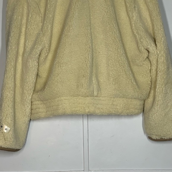 FREE PEOPLE Joplin Womens Cozy Jacket in Ivory - Picture 7 of 14